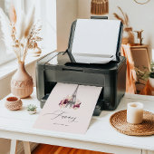 Poster Bonjour Bébé Baby shower Symbole de table Favorise