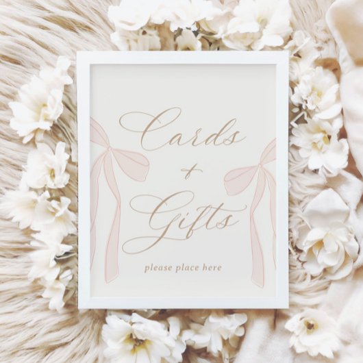 Poster Bonjour Bébé Pink Paris Tour Eiffel Cartes et cade