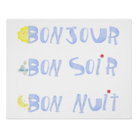 Bonjour Bonne Journee Bonne Nuit Bon Soir Français