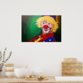 Poster Bonjour Clown (Cuisine)