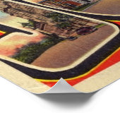 Poster Bonjour de Joliet Illinois (Coin)