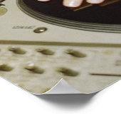 Poster Bonjour DJ (Coin)