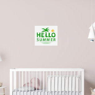 Poster Bonjour été