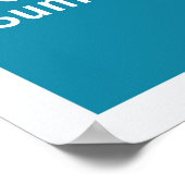 Poster Bonjour été (Coin)