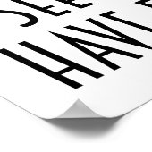 Poster Bonjour - Je Vois Les Assassins Échoués (Coin)