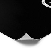 Poster Bonjour Mon Chat Meow | Cadeau mignon | AMOUREUX D (Coin)