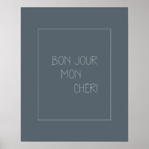 Poster Bonjour Mon Chéri II