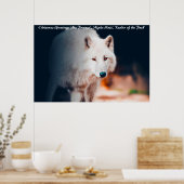 Poster Bonjour Noël Leader du Pack (Cuisine)