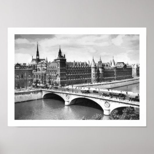 Poster Bonjour Paris (Devant)