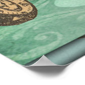 Poster Bonjour Retraite Fun et Funky (Coin)