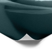 Poster Bonjour Rose (Coin)