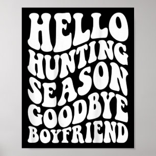 Poster Bonjour saison de chasse Goodbye Husbynd