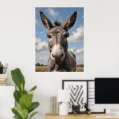 Poster Bonjour, Soleil (Bureau à domicile)