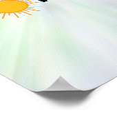 Poster Bonjour Sonshine, Sun Rays, Vues d'été (Coin)