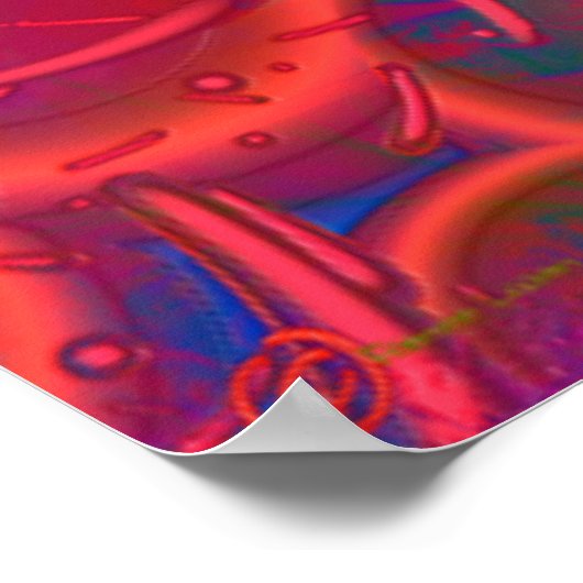 Poster Bonkers 3D fractal (Coin)