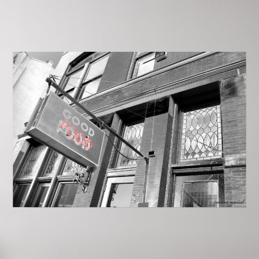 Poster Bonne alimentation (Devant)