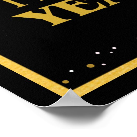 Poster Bonne année (Coin)