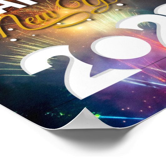 Poster Bonne année (Coin)