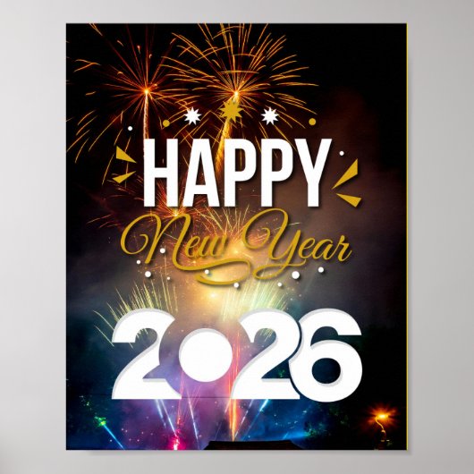 Poster Bonne année (Devant)