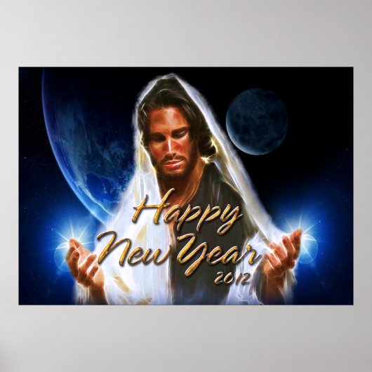 Poster Bonne année 2012 C Imprimer (Devant)