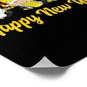 Poster Bonne année 2022 Gnome Lover Nouvel an (Coin)