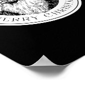 Poster Bonne année 2025 Graphique (Coin)