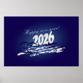 Poster Bonne année 2026 (Devant)