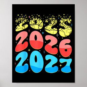 Poster Bonne année 2026 à venir bientôt 2027 Drôle 67 Mem