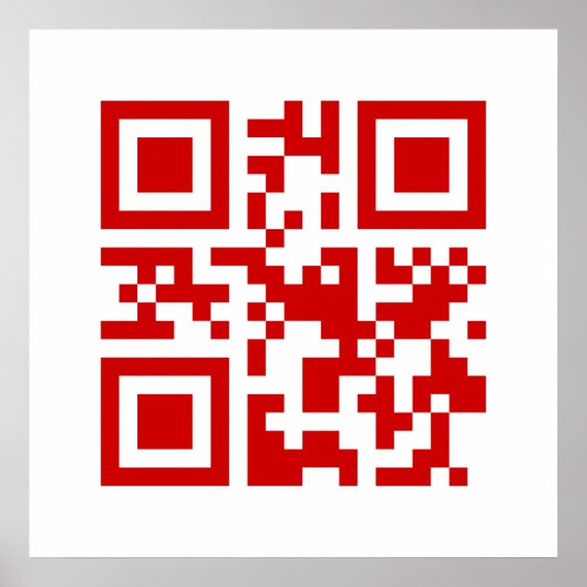 Poster Bonne année ! — Code QR (Devant)