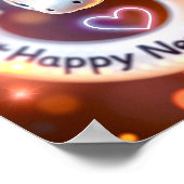 Poster Bonne année du serpent à bois (Coin)