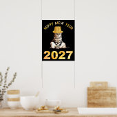 Poster Bonne année Mew 2027 (Cuisine)