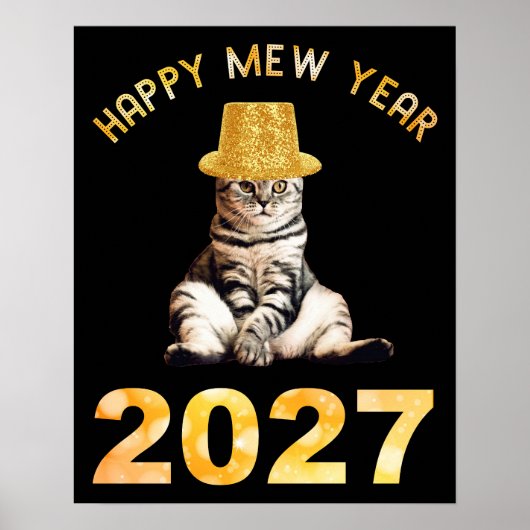 Poster Bonne année Mew 2027 (Devant)