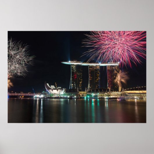 Poster Bonne année Singapour (Devant)