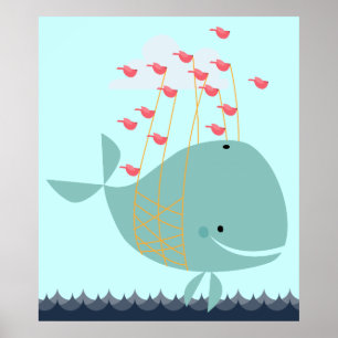 Poster Bonne baleine