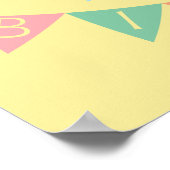 Poster Bonne bannière d'anniversaire (Coin)