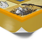 Poster Bonne berger perdu l'icône mouton (Coin)