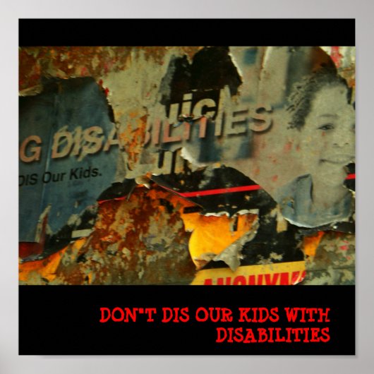 Poster Bonne cause Mural (Devant)