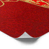 Poster Bonne chance Kokeshi Doll (Coin)