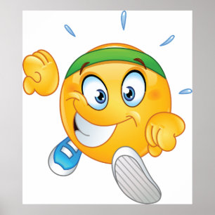 Poster Bonne exécution Emoji