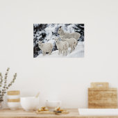 Poster Bonne famille de moutons (Cuisine)