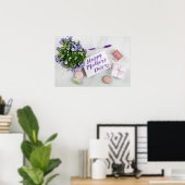 POSTER BONNE FÊTE DES MÈRES (Bureau à domicile)