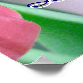 Poster Bonne fête des mères Rosey Tulips (Coin)