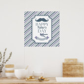 Poster Bonne Fête des pères (Cuisine)