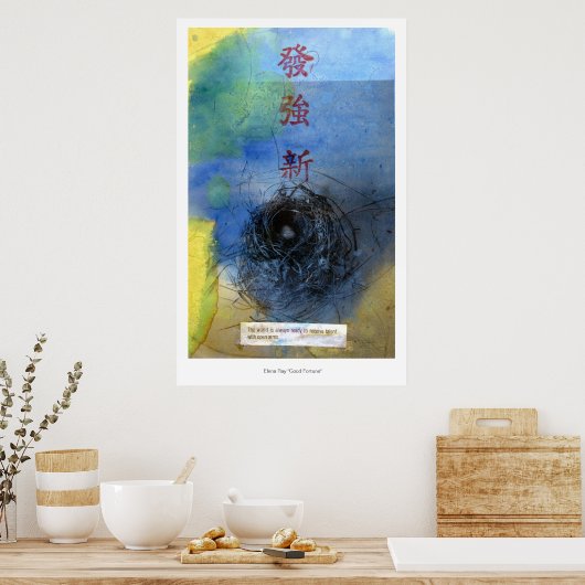 Poster Bonne fortune (Cuisine)