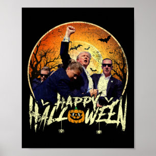 Poster Bonne Halloween Trump 2024 Trumpvance 2024