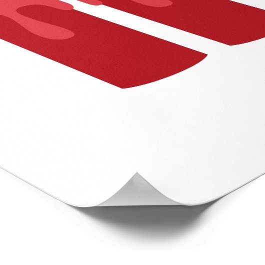 Poster Bonne Hanoukka aux bougies (Coin)