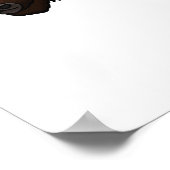 Poster Bonne illustration de bison américain (Coin)