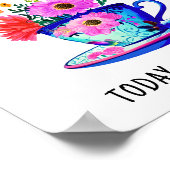 Poster Bonne journée aujourd'hui et chaque jour (Coin)