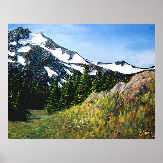 Poster Bonne journée dans les Cascades (Devant)