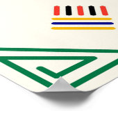 Poster Bonne Journée du patrimoine de l'Afrique du Sud (Coin)